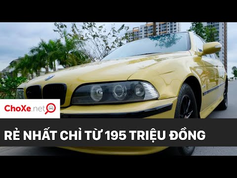 Xe ô tô BMW 525i cũ chỉ còn 199 triệu???