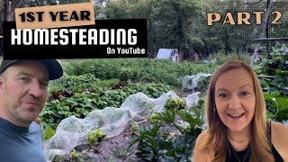 1st Year Homesteading On YouTube (Pt. 2)