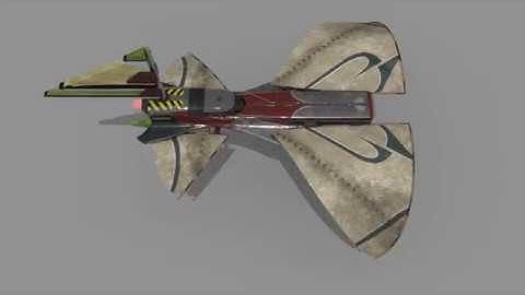 Space Glider (Autodesk Maya Model)