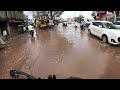Worst Roads Ever! Riding My Aprilia Through Flooded Streets 🌊🏍 #motovlogindia #aprilia
