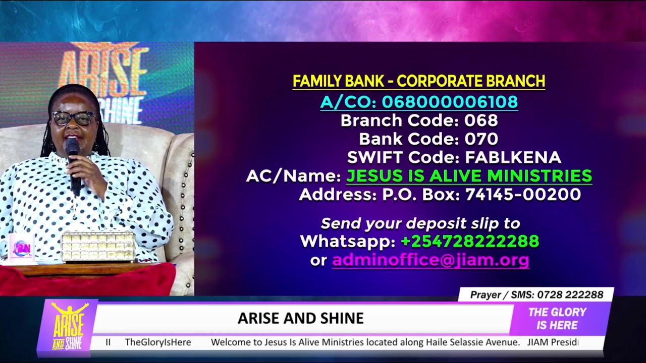 ARISE AND SHINE | Bishop Margaret Wanjiru | 03.03.2026