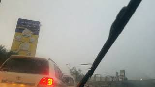 امطار اليوم الغزيرة ١٢/٨/٢٠١٩ Heavy rain in Sanaa 12/8/2019