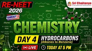 🚀 Sankalp 2.0 RE-NEET 2026 Free Crash Course | Organic Chemistry Hydrocarbans | RE-NEET Chemistry