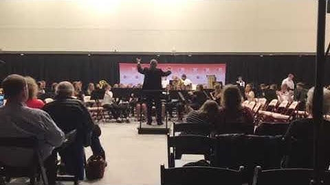 GCHS Wind Ensemble at UVA Wise 2019 Song 6