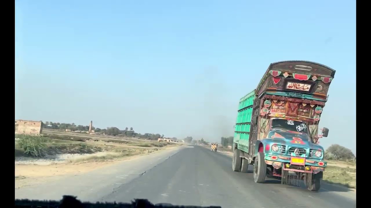 Driving POV | Muzzffergarh city to Multan 