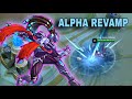 New Alpha Revamp | New Skill Animation | New Skin Effect | Alpha Revamp | Mobile Legends Bang Bang