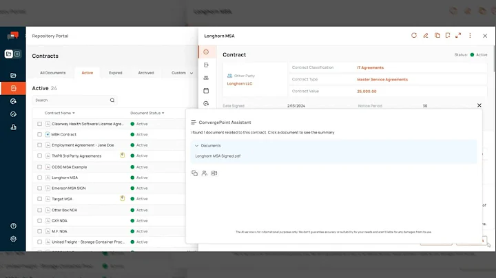 ConvergePoint Compliance Management Software and AI