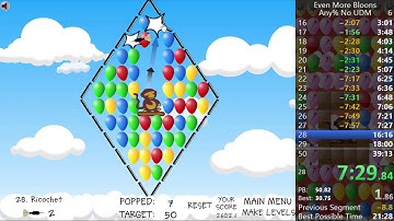 (WR) [25:44] Even More Bloons - Any% No UDM Speedrun