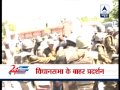 Lawyers protest outside jaipur assembly