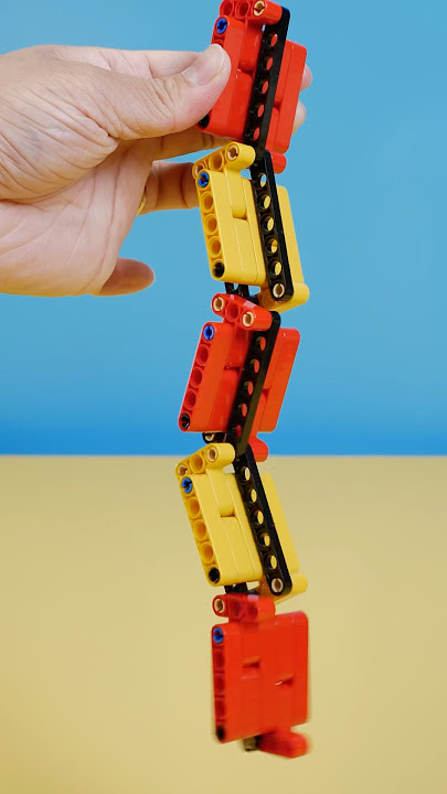 I built a compact Jacob’s Ladder with LEGO bricks! #lego #legomoc #satisfying #fidget