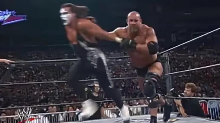 Goldberg and Stings epic contest from Slamboree: S...