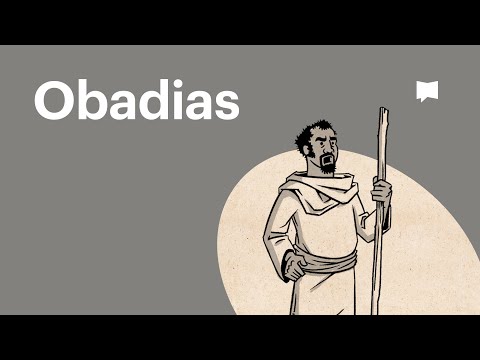 Vídeo: O que Obadias profetizou?