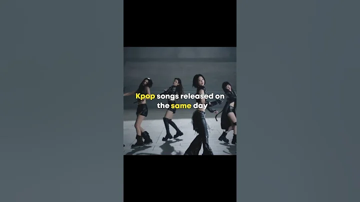 Kpop songs released on the same day ⁉️😱 #kpop #fypシ゚viral