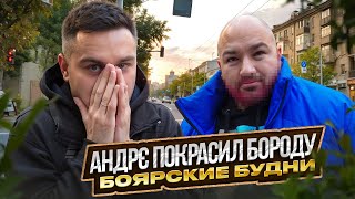 АНДРЭ ПОКРАСИЛ БОРОДУ | БОЯРСКИЕ БУДНИ