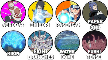 Every DANGEROUS A-Rank and S-Rank Jutsu in Naruto Explained in 47 Minutes