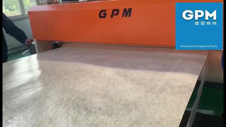 GMT(Glass fiber mat reinforced thermoplastics)production line;GMT Manufacturing Process; GMT machine