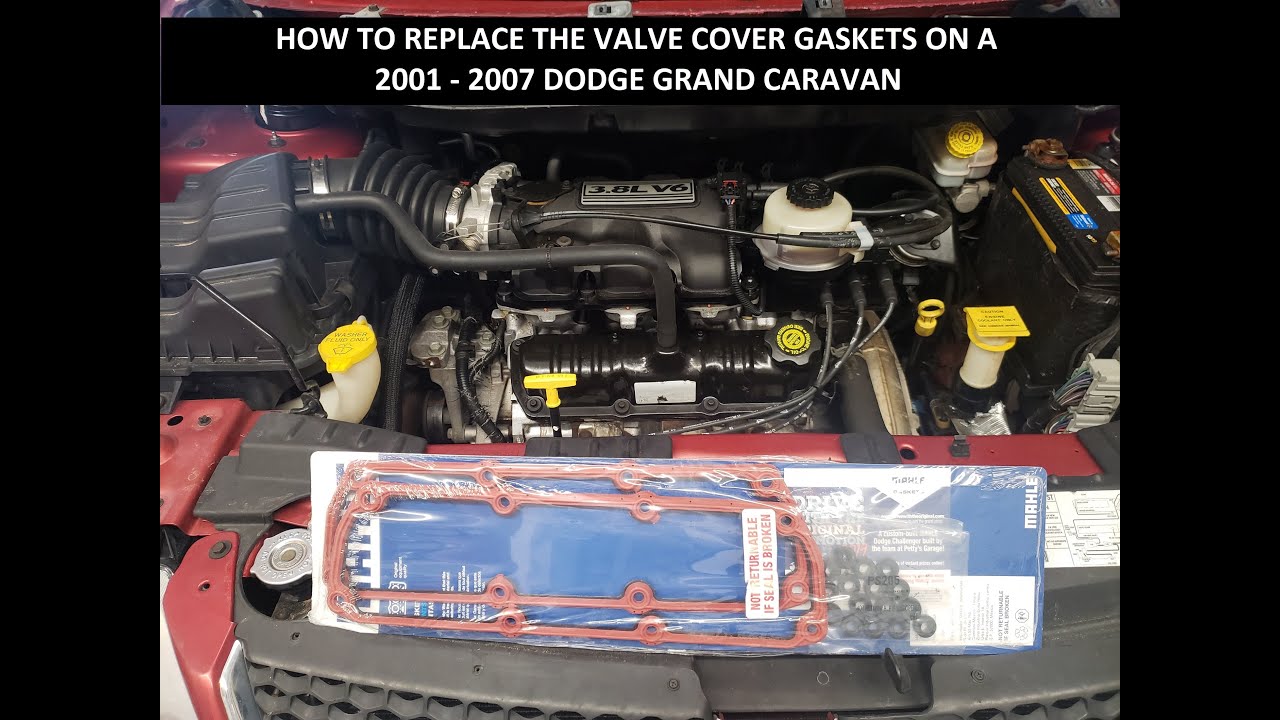HOW TO REPLACE THE VALVE COVER GASKETS ON A 2001 2007 DODGE GRAND