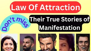 Law of Attraction | Bollywood True Stories of Manifestation | Universe | The secret |