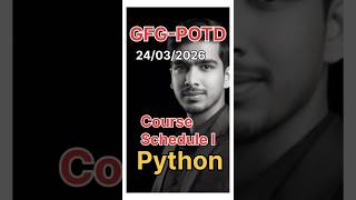 Course Schedule I | GFG-POTD |24/03/2026 | Python Solution | #gfg @CsWithAk #coding #trending