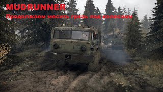 Mudrunner. Продолжаем месить грязь под колесами