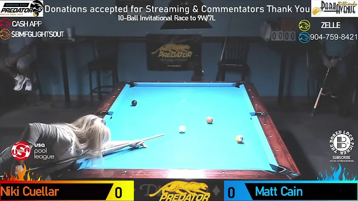 2021 Amateur 9-Ball Tournament 575 Fargo & Under