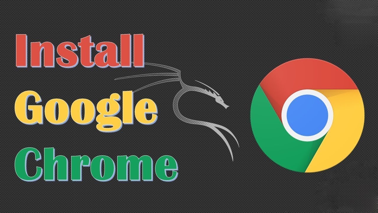 How to install google Chrome in kali linux - YouTube