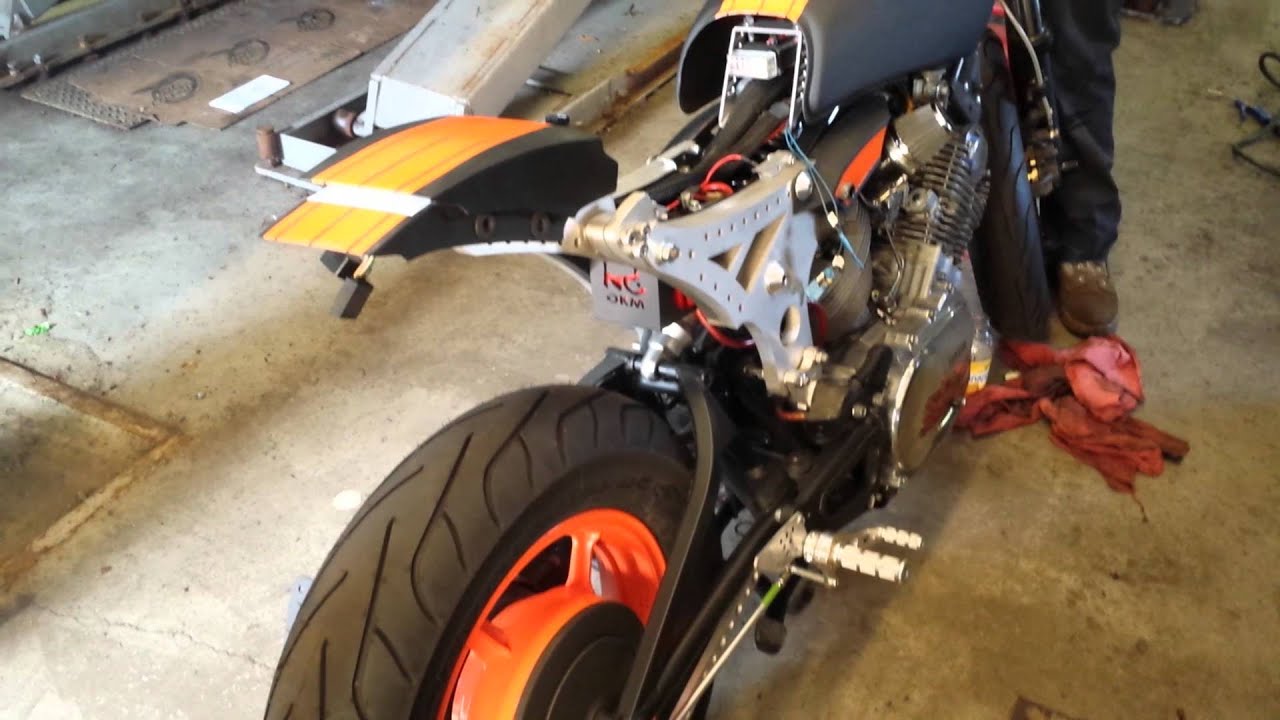 82 xv750 virago cafe/fighter: Loud Enough?