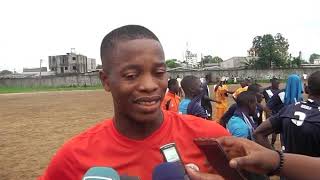 Reaction du Capitaine de Academy Foot de Douala  par Vincent Kamto.avi