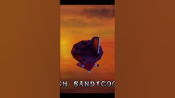 Crash Bandicoot Ending PS1 Game #shorts #playstation #ps1 #reels #crashbandicoot #games