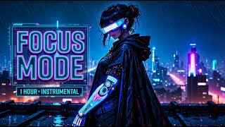 Synthwave Cyberpunk Mix — Mecha Retrowave for Focus & Coding (1 Hour Instrumental)