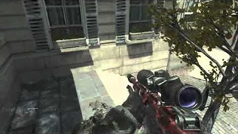 MW3 Resistance claymore sniper trap