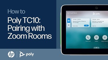 Poly TC10: Pairing with Zoom Rooms | HP Support