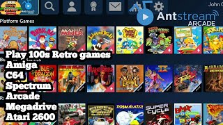 Antstream Arcade! Free retro gaming! Play Amiga, C64, Spectrum, Arcade and many more titles! screenshot 2