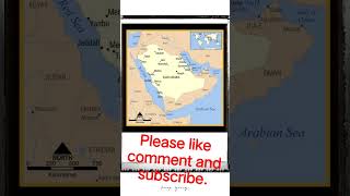 saudi arab #map #iranjang #latestnews