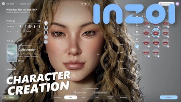 InZOI - Female Character Creation (No Commentary)