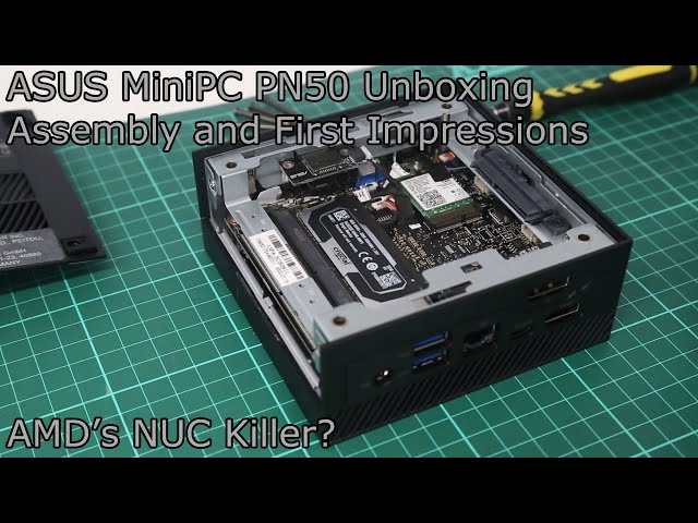 ASUS MiniPC PN50 - Unboxing, Assembly and First Impressions