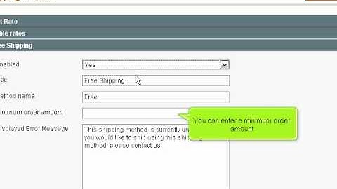 How to Configure Shipping Settings and Methods in Magento