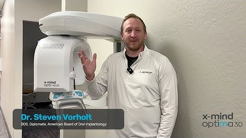 Dr Steven Vorholt on X-MIND® optima 3D