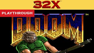 Doom (Sega 32X) - Playthrough [HD] | RetroGameUp