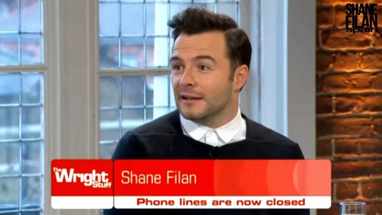 Shane Filan The Wright Stuff