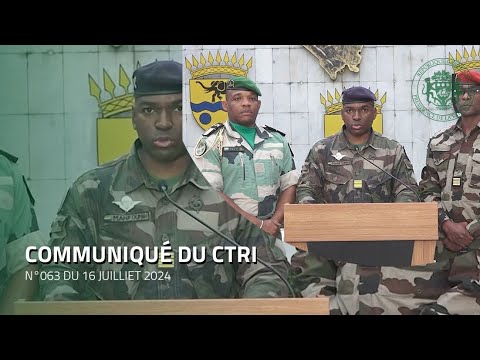 Communiqué N•0063 du CTRI - YouTube
