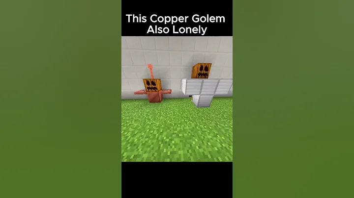 Lonely Copper Golem 😄