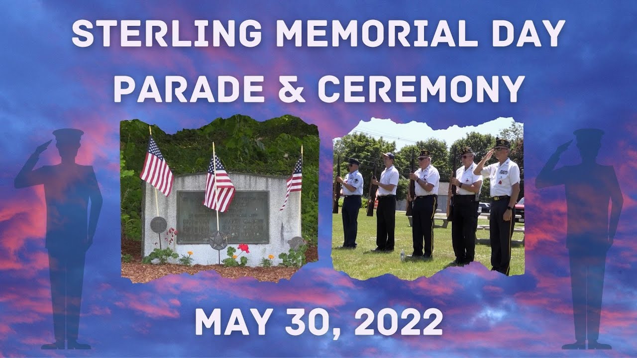 Sterling Memorial Day Parade & Ceremony 2022 YouTube