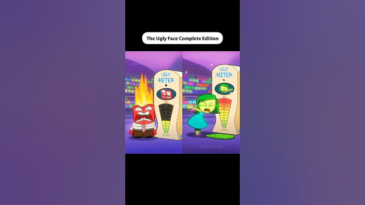 The Ugly Face Meter COMPLETE EDITION (Inside out 2 Animation) #shorts #animation #memes