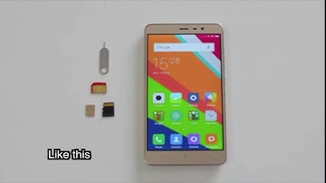 Redmi note 3 & 3s prime guide to dual sim with SD card active tutorial