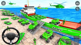 Army Truck Base Transport - US Army Car Truck Transport - Android Gameplay screenshot 3