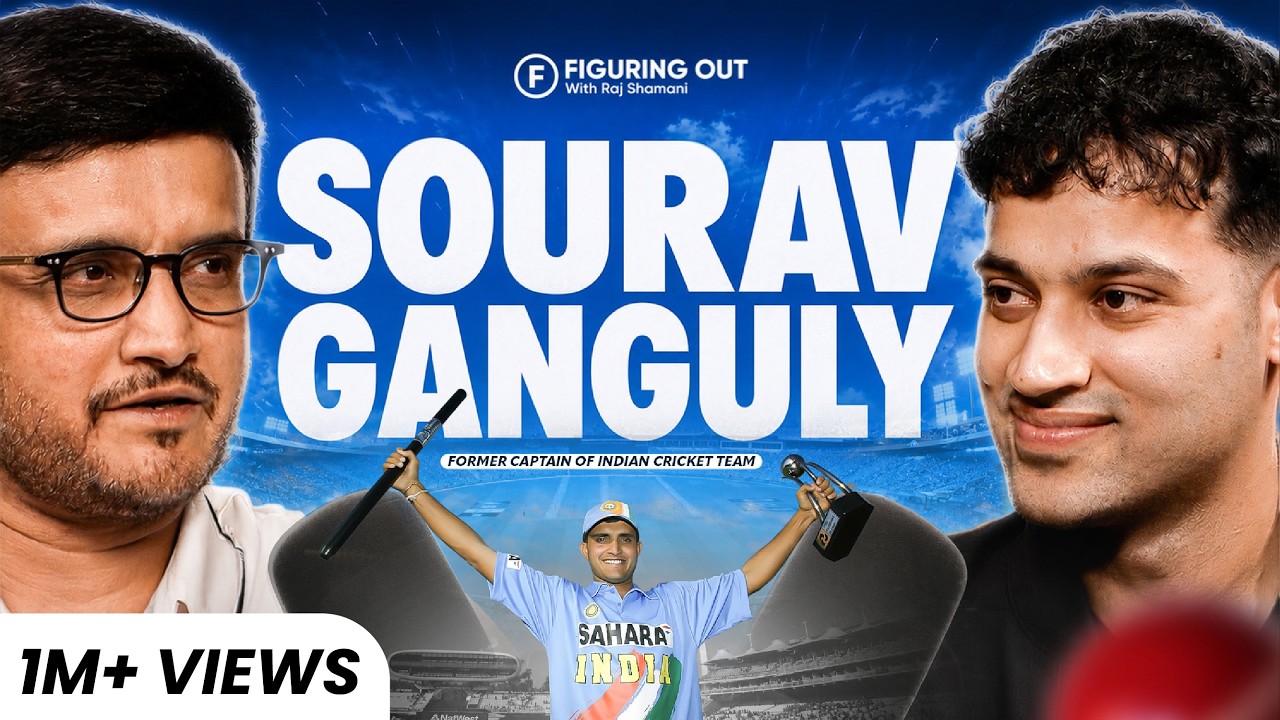 Sourav Ganguly on Leadership, Team Building, BCCI, Match-Fixing Era & Aggression | FO509 Raj Shamani