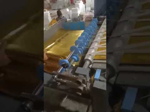Sheet Cutting Machine with Embossing Attachment demonstration video