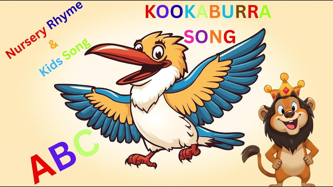 Kookaburra Sits on the Old Gum Tree | Nursery Rhyme & Kids Song