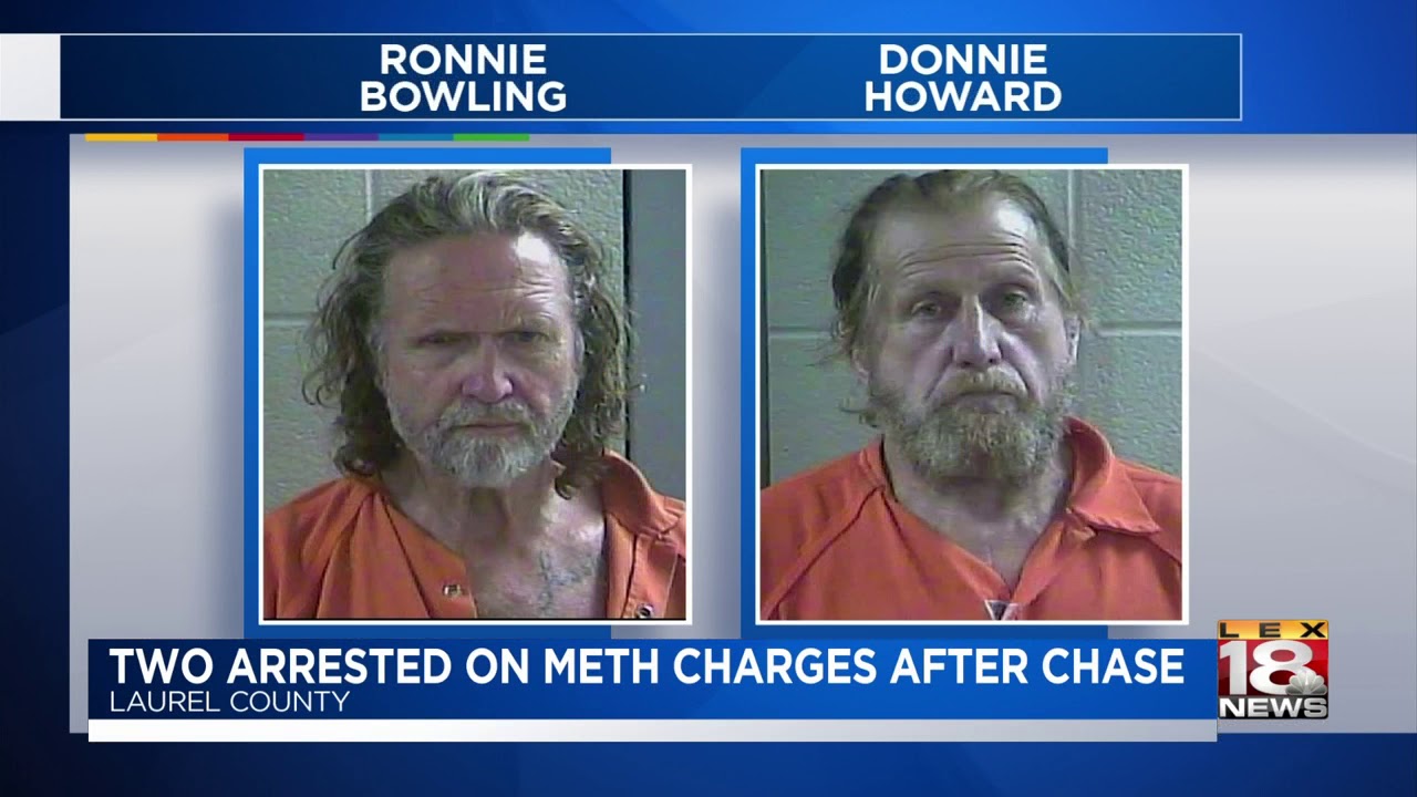 2 arrested on meth charges after chase - YouTube
